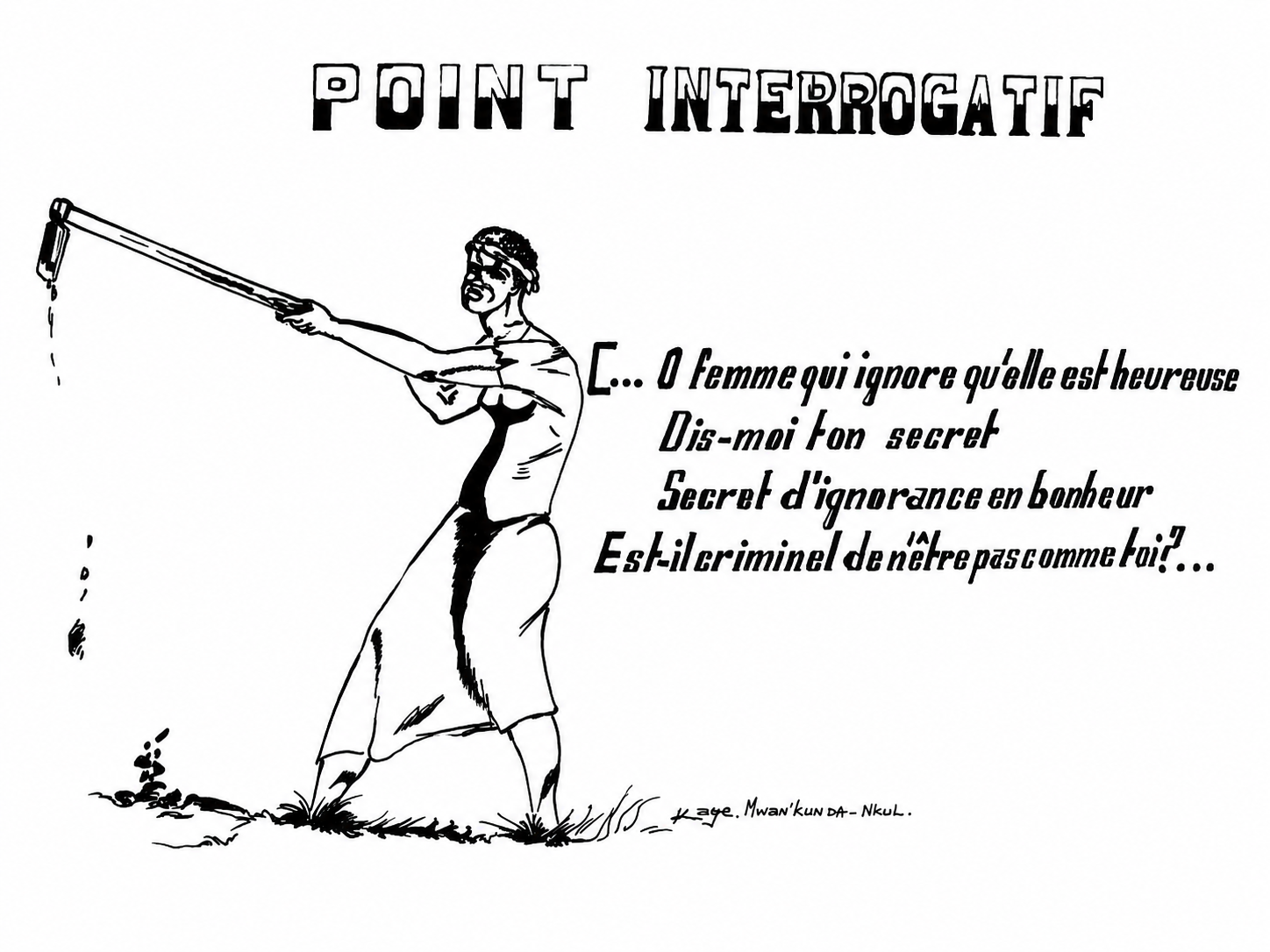 Point Interrogatif - Sentier et Chemin